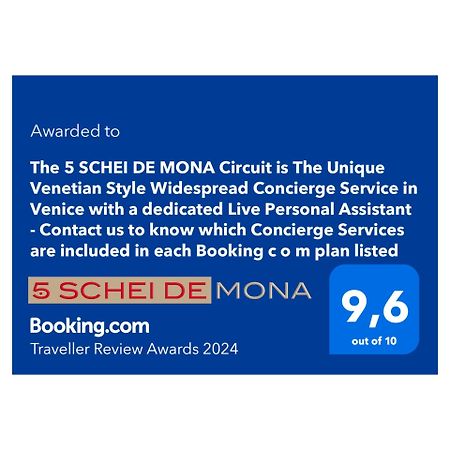 5 Schei De Mona Best Holiday Apartment With Gym In Venice Cannaregio エクステリア 写真